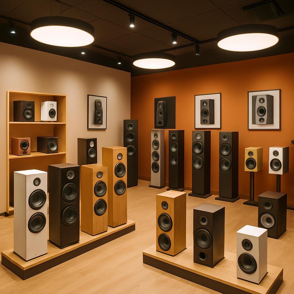 Lautsprecher Showroom